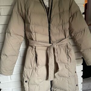 Alpine Design Women's Beige Puffer Coat